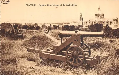 Br35856 Namur Lancien Gros Canon et la Cathedrale belgium