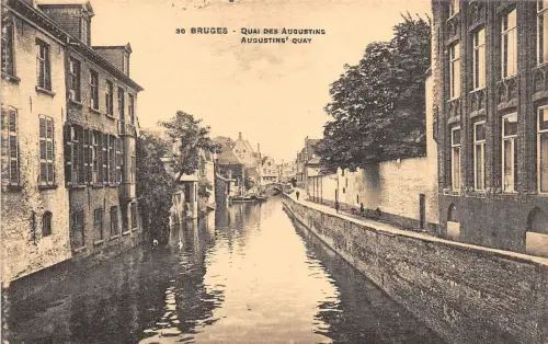 BR32038 Brügge Quai des augistins belgien