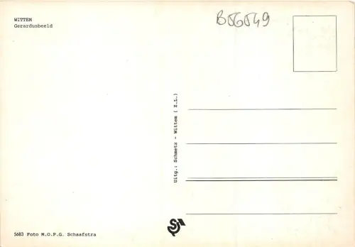 B56549 Wittem Gerardusbeeld Niederlande