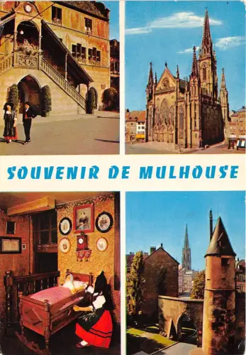 B51160 Mulhouse Multi Vues Frankreich