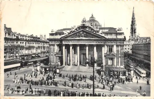 Br34591 Bruxelles La Bourse Belgien