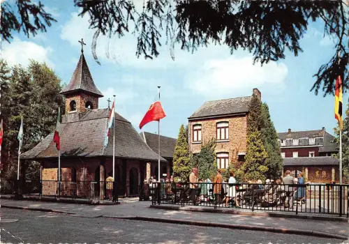 BT3422 Banneux N D la chapelle et la maison Beco Belgien