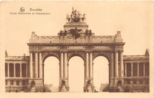 Br34933 Bruxelles Arcade Monumentale du Cinquantenaire Belgien