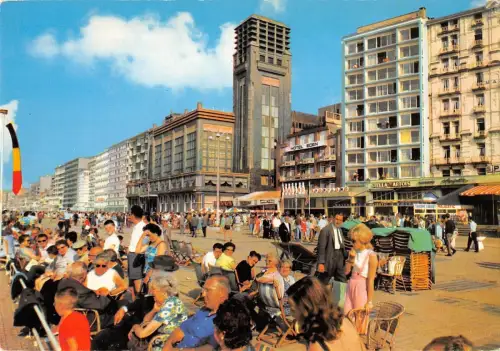 BT9092 Blankenberge zeedijk en casino Belgium
