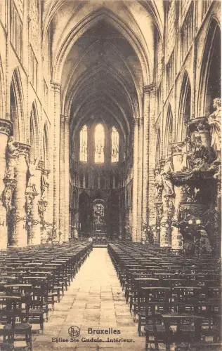 Br34698 Bruxelles Eglise St. Gudule Belgien