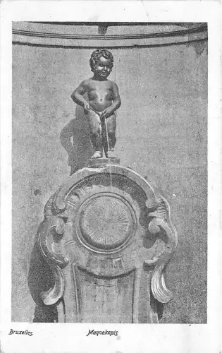 Br34662 Bruxelles Manneken Pi Belgien