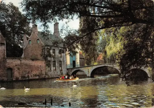 BT7554 Brugge toegang tot het prinselijk beijnhof Belgien