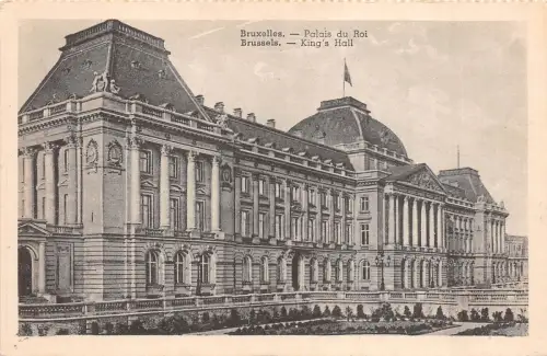 Br34886 Bruxelles Palais du Roi Belgien