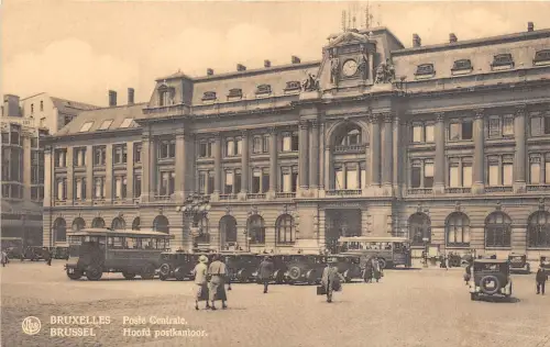 Br34582 Bruxelles Poste Centrale Belgien