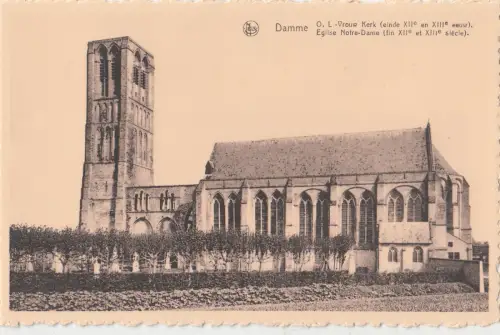 BG25725 damme eglise notre dame belgium