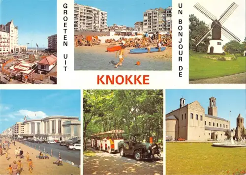 BR71222 Knokke Windmühle Mühle Belgien