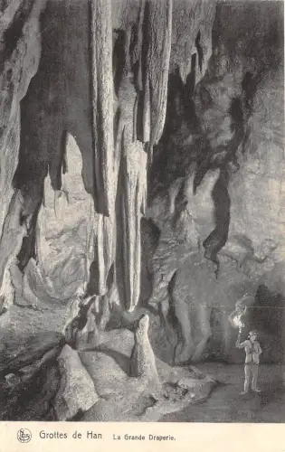 BG25566 la grande draperie grotte de han belgium