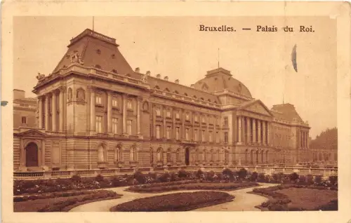 Br34695 Bruxelles palais du Roi Belgien
