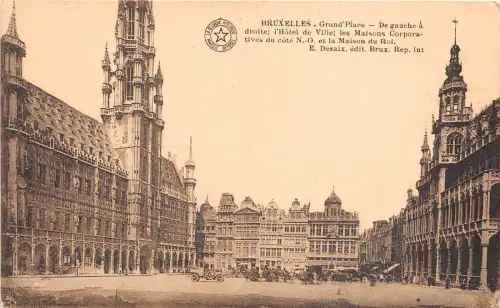 Br34835 Bruxelles Grand Place Belgium