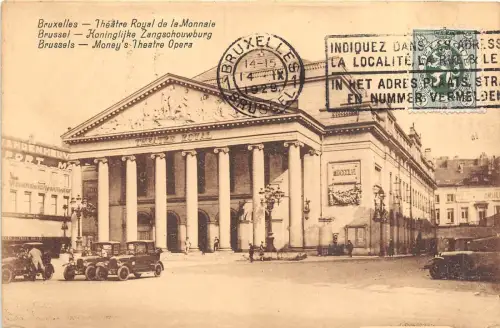 Br34710 Bruxelles Theatre Royal de la Monnaie Belgien