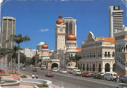 B44410 Malaysia The Sultan Abdul Samad Building cars voitures