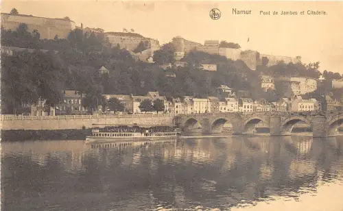 Br35871 Namur Pont de Jambes et Citadelle belgium