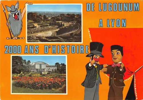 B50619 Lyon Theater romain france