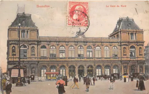 br104991 la garde du nord bruxelles belgium railway