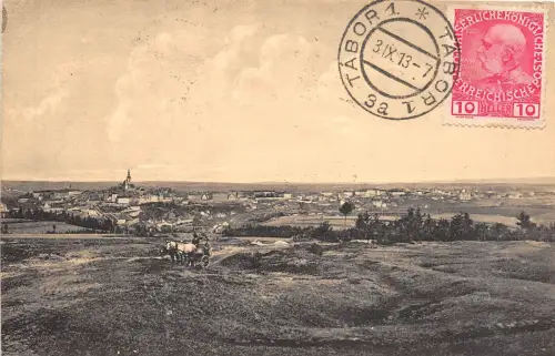 B65059 Tabor Pohled od Horek czech