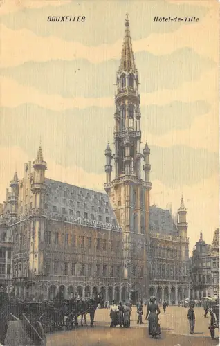 Br34953 Bruxelles Hotel de Ville Belgien