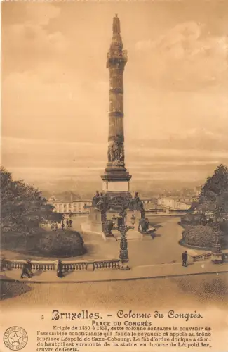 Br34907 Bruxelles Colonne du Congres Belgien