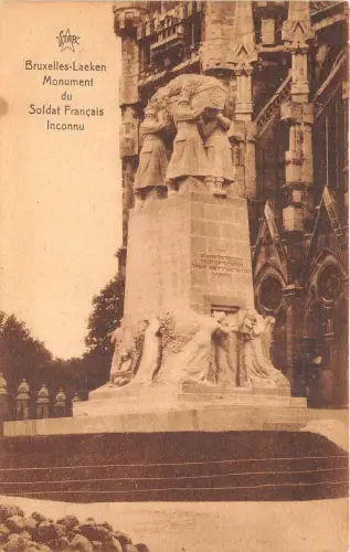 BR34859 Bruxelles Laeken Monument du Saldat Francais Inconnu Belgien