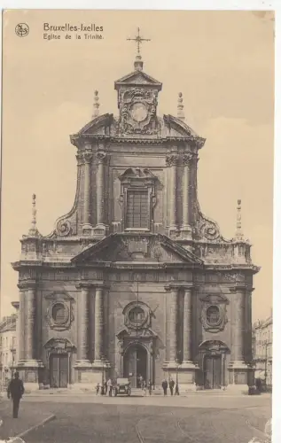B79837 eglise de la trinite ixelles bruxelles belgium front/back image