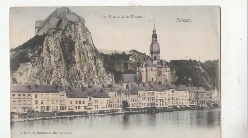 BF32275 dinant belgium les bords de la meuse front/back image