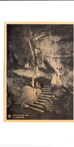 BF17528 la moschee grottes de han belgien front/back image