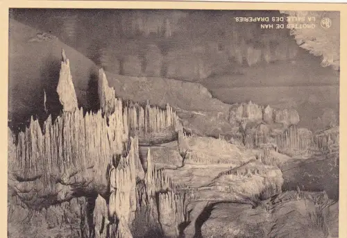 BF17525 la salle des draperies grottes de han belgien front/back image