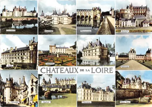 B68479 Frankreich Val de Loire Ses Schlösser Multiviews