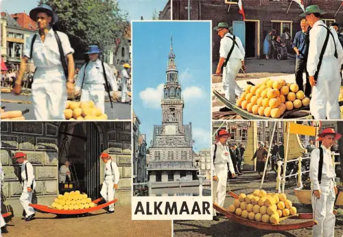 BG5411 Typen Folklore Alkmaar Niederlande