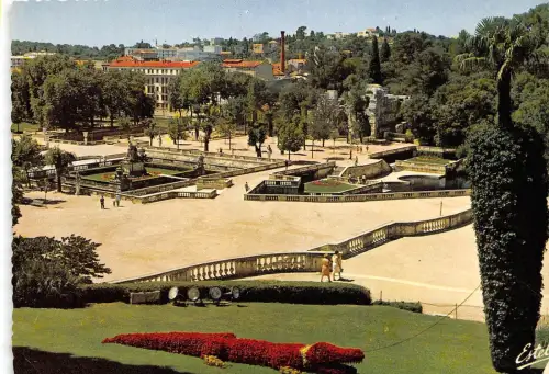 BR4738 Nimes Jardin de la Fontaine Frankreich