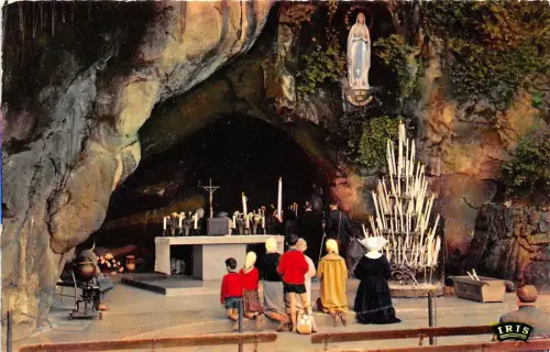 BR21690 Lourdes la grotte miraculeuse frankreich