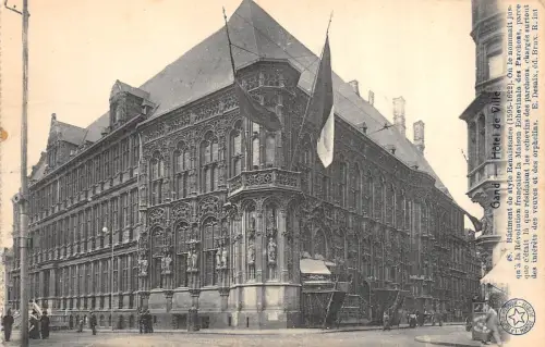 Br36073 Gend Gand Hotel de Ville Belgien