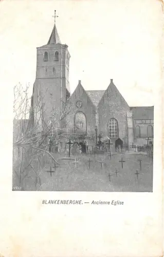 BR40068 blankenberghe ancienne eglise belgium Belgium