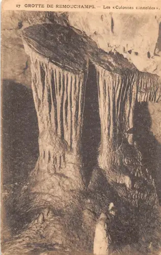 BF10247 grotte de remouchamps les colonnes cannelees france Belgien