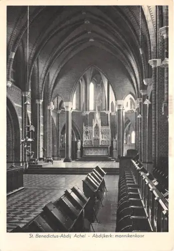 B58662 Benediktiner Abdij Achel Abdijkerk belgien