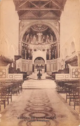 BF4559 abbaye de saint andre l eglise abbatiale belgium