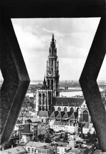 BG7025 cathedrale de notre dame anvers antwerpen belgien CPSM 15x10,5cm