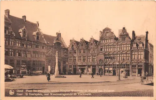 BR40291 gand gent st veerleplein oud wenemaersschicht belgien Belgien