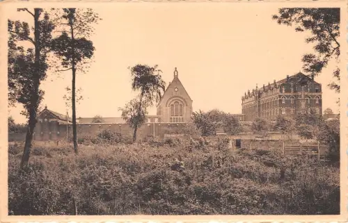 BF34219 vue d e pensionant des freers maristes peruwelz belgien front/back scan