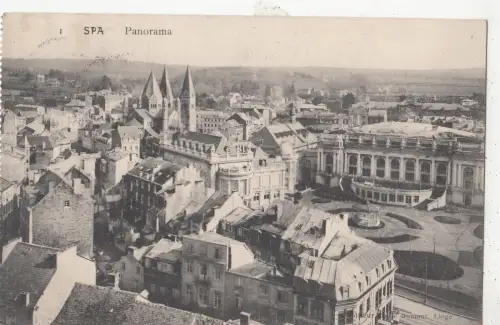 BF19320 Panorama Spa Belgien Vorder-/Rückbild