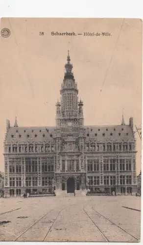 BF19338 schaerbeek hotel de ville belgien front/back image
