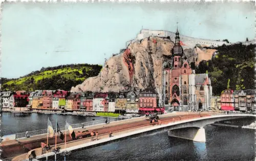 BG29752 dinant le pont la collegiale et la citadelle belgium CPSM 14x9cm