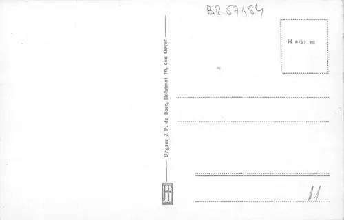 BR57184 Denkmal Alsluitdijk Friesland Niederlande