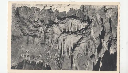 BF19266 cascade de la grande salle grotte de dinant belgien front/back image