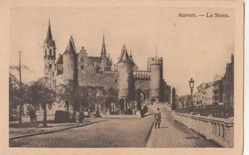 BF19363 le steen anvers belgien front/back image