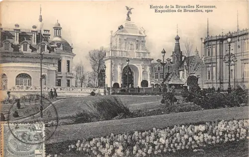 BF35297 entree de la bruxelles kermesse belgium front/back scan